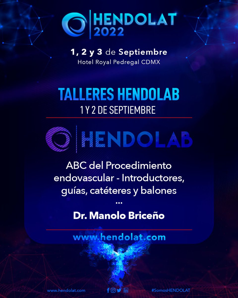 hendolat's tweet photo. 𝗣𝗥𝗢𝗚𝗥𝗔𝗠𝗔 𝗔𝗖𝗔𝗗É𝗠𝗜𝗖𝗢 -𝗛𝗘𝗡𝗗𝗢𝗟𝗔𝗕
𝗖𝗼𝗻𝗴𝗿𝗲𝘀𝗼 𝗔𝗻𝘂𝗮𝗹 #hendolat2022
💫 Formato híbrido / Traducción Simultánea
Link de registro 👉 https://t.co/R5DuFFB9qM
#somoshendolat
#pasionhendolat
#ProgramaAcademico
#hendolab
#SaveTheDate https://t.co/MNoNcchTl7