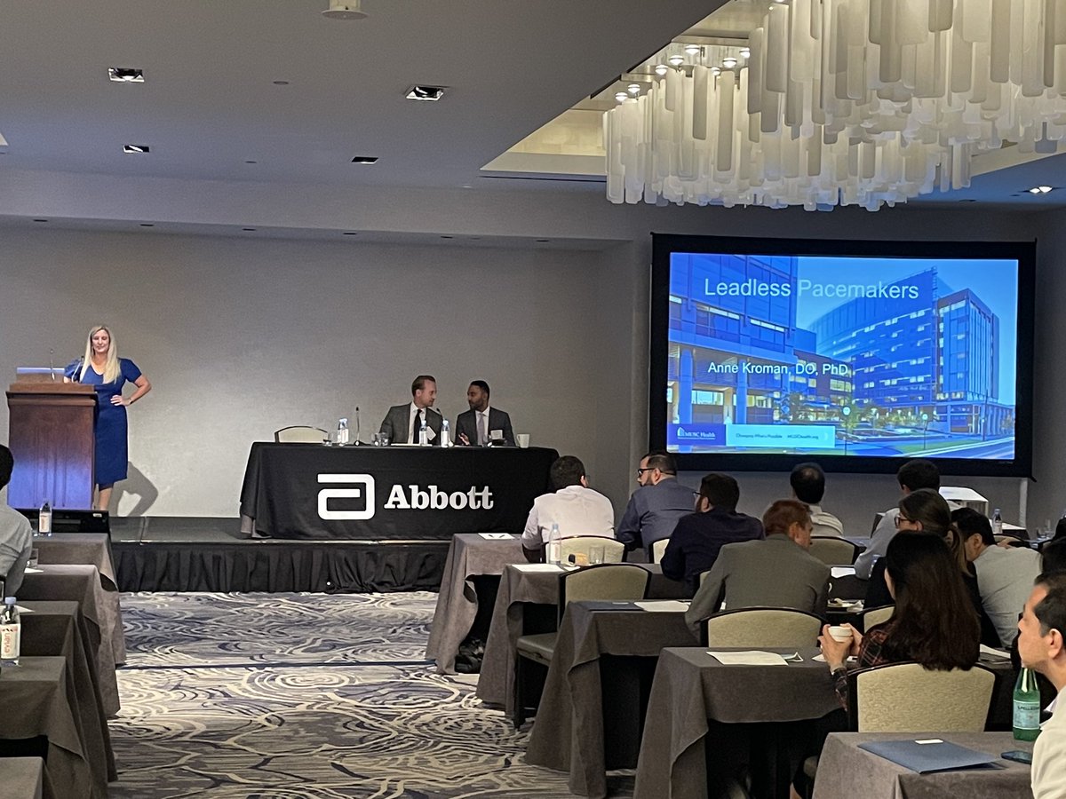Jeffrey Winterfield (@jrwinterfield) on Twitter photo Great day for <a href="/MUSC_EP/">MUSC Electrophysiology</a> with <a href="/docAnneSquared/">Anne Kroman</a> presenting work in leadless pacers in #EP301 course with <a href="/AbbottCardio/">Abbott Cardiovascular</a> and directors <a href="/True_EP/">William H. Sauer, MD</a> and <a href="/DrGregMichaud/">Gregory Michaud</a>. Joined by A+ panel of pacing experts including <a href="/psharmadoc/">Parikshit S Sharma, MD, MPH, FACC, FHRS</a>. <a href="/MUSCCardFellows/">MUSC Cardiology Fellowship Programs</a> #EPeeps Great day for <a href="/MUSC_EP/">MUSC Electrophysiology</a> with <a href="/docAnneSquared/">Anne Kroman</a> presenting work in leadless pacers in #EP301 course with <a href="/AbbottCardio/">Abbott Cardiovascular</a> and directors <a href="/True_EP/">William H. Sauer, MD</a> and <a href="/DrGregMichaud/">Gregory Michaud</a>. Joined by A+ panel of pacing experts including <a href="/psharmadoc/">Parikshit S Sharma, MD, MPH, FACC, FHRS</a>. <a href="/MUSCCardFellows/">MUSC Cardiology Fellowship Programs</a> #EPeeps