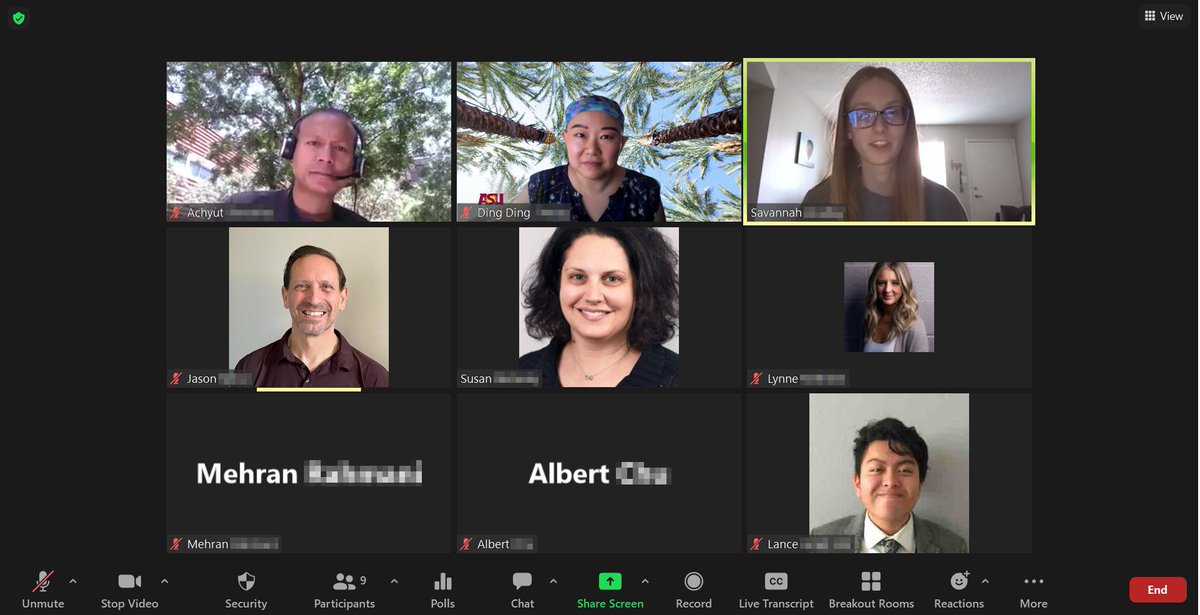 nrtasu's tweet photo. Susan Metosky of @ASU Office of Research Integrity &amp; Assurance gave an informative presentation on &amp; sparked great questions about the Institutional Review Board for the #NSFNRT trainees, incl. the purpose/function of #IRB &amp; requirements for approval. Thank you! #NRT #SmartCities https://t.co/HbL8hx86St