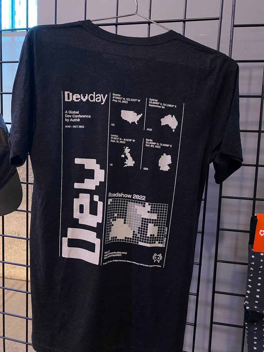 auth0's tweet photo. So much great swag during #DevDaysSeattle earlier this week! https://t.co/0cFabS2Fm4