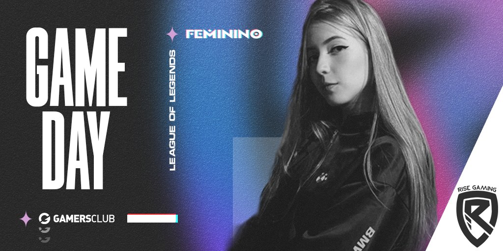 RiseGamingBR's tweet photo. Hoje tem jogo delas!

As nossas queridas 👑SOBERANAS👑 do #LeagueOfLegends femininos iniciam mais uma campanha em busca de um novo título! 

Torça conosco! Manda o seu #WERISE! O seu #pracimaRISE! Vamos trazer uma vitória no dia de hoje às 19h! 🆙

(Detalhes aqui embaixo 👀👀) https://t.co/KZtq48mAFx