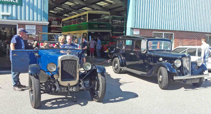 LincsRTM's tweet photo. This #BankHolidayMonday 29 August is the return of our Vintage and Classic Car Day at the Museum - a chance to ride in some of the cars in our collection.  More at https://t.co/J63v4Xn6mw 

#Lincoln #NorthHykeham #BankHolidayWeekend https://t.co/vA7cxyiSCk