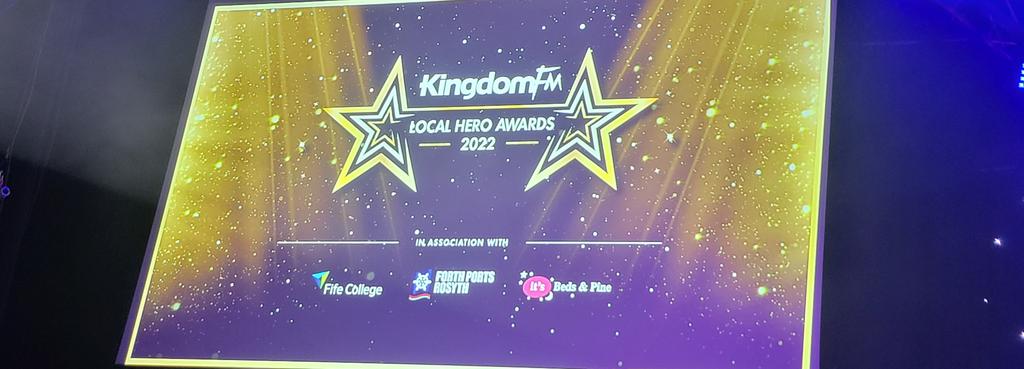 HawkerIain's tweet photo. Great to be sharing the evening with @fifecollege colleagues, @FCSAstudents and the nominees and winners of @kingdomfm
#inFife #talent #community https://t.co/F39dsqvXCN