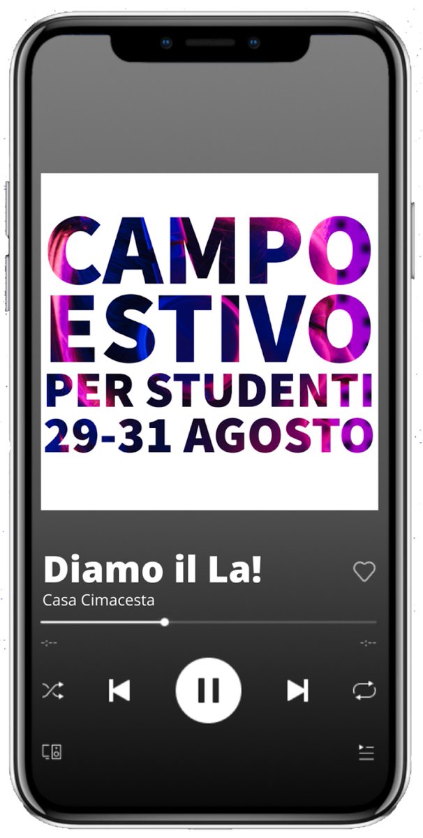 Quest'anno, dal 29 al 31 agosto a Cimacesta si svolgerà il primo campo diocesano del #MSAC!
Una tre giorni per riflettere insieme sul mondo della scuola, su tematiche di attualità, sulla politica ma anche per divertirsi insieme con lo stile del #MSAC
acvittorioveneto.it/2022/campo-msa…
