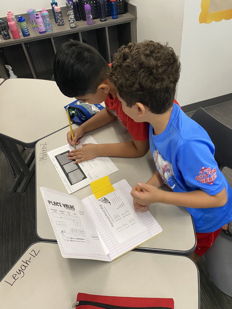 These AMAZING mathematicians did such a great job working together and using their anchor charts to help them spell their number words! 🖤💛<a href="/KISDMathSquad/">KISDMathSquad</a> #HeritageisHome