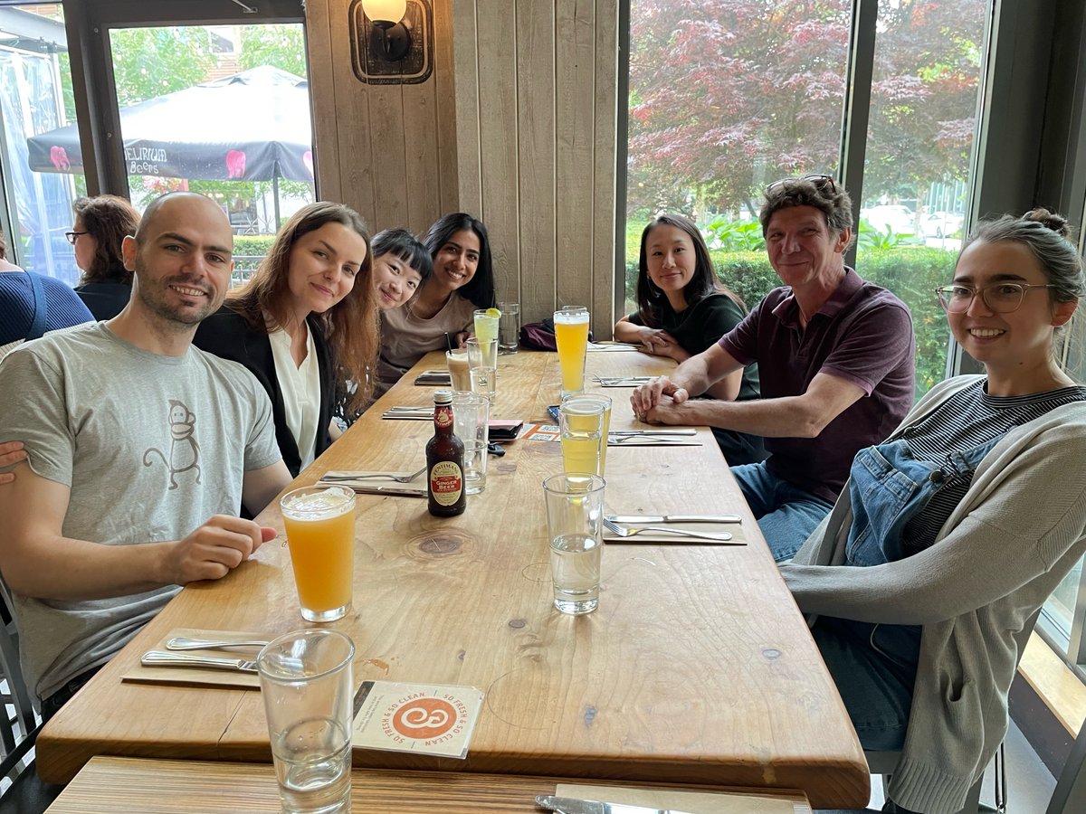 KMcNagnylab's tweet photo. Enormous Congrats to the Good Dr. Messing! Shortest PhD deliberation in history. I couldn't be prouder of you and wish I could take credit, but can't...it was all you.

  Well....okay....maybe I'm at least a good judge of talent... https://t.co/NwvNNy66Nx