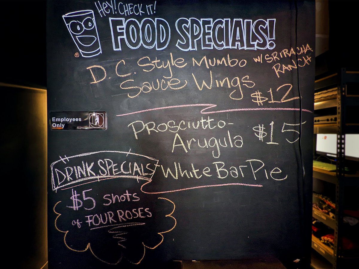 barcadenewark's tweet photo. Come celebrate Barcade Newark's 5th anniversary TODAY! Shots of Four Roses are $5 today only, and our food specials are running all weekend. We're serving up DC Style Mumbo Sauce Wings and Prosciutto Arugula Bar Pies!! #Barcade #Newark #NewarkNJ #NewJersey #NJ https://t.co/4PxB4g9gdG