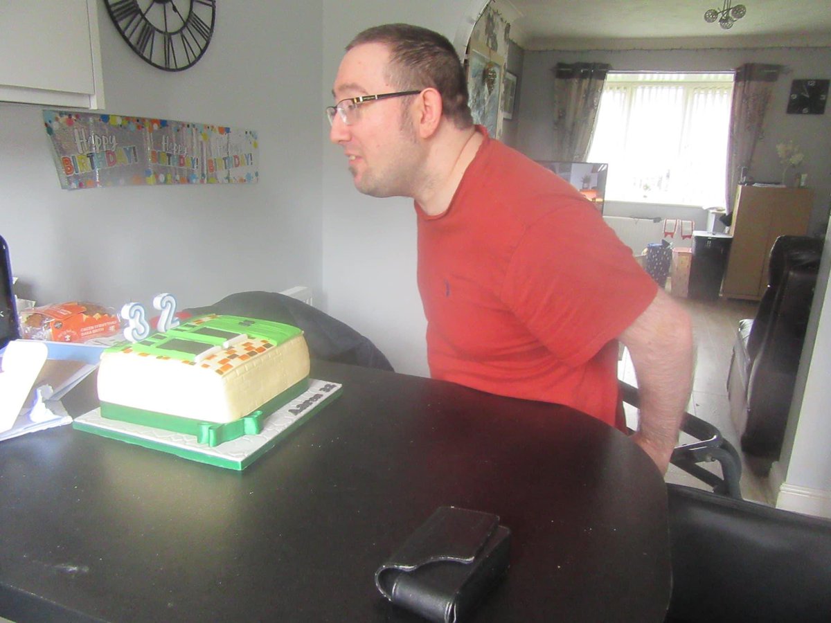CorrieUncovered's tweet photo. Cake Anyone? 

It’s our Admin Aaron’s 32nd Birthday Today and he had a #Corrie Themed Cake 🥳 🎂 https://t.co/hGicbdDWDp