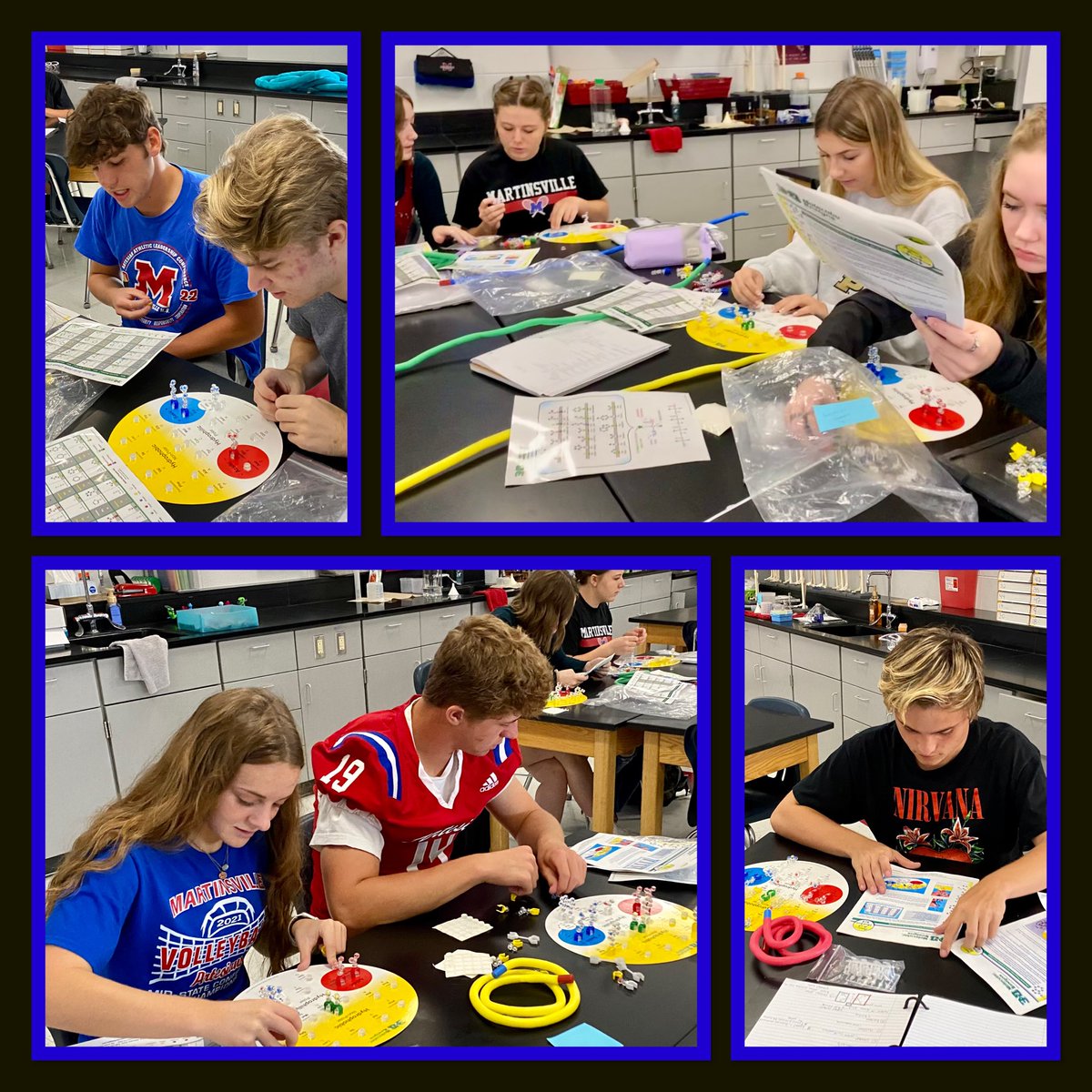 ArtesiansUnited's tweet image. MARTINSVILLE SCHOOLS!
Biology uses 3D modeling to represent protein folding patterns &amp;amp; complex protein structure. Microscopic phenomena require large scale modeling to support learning. #thisishowweSTEM
@AwesomeArties 
@MSDMartinsville 
@BellCatMHS 
@ericbowlen 
@ArtesiansUnited