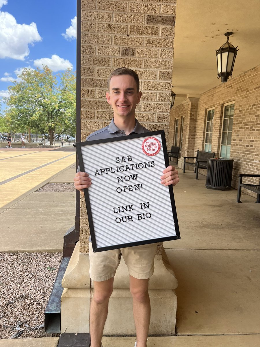 Student Activities Board tweet media