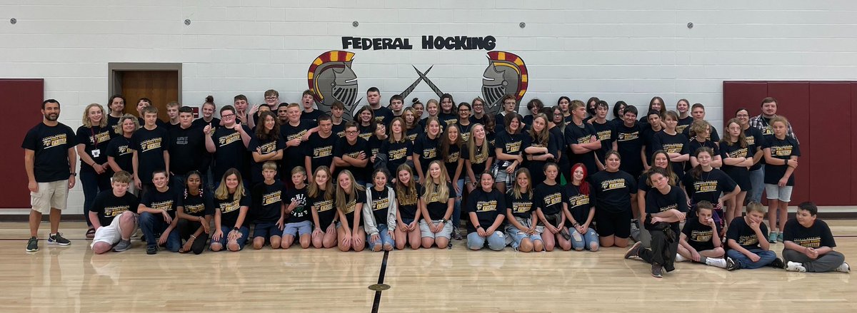 FH_MiddleSchool's tweet image. What a great start to the 2022-2023 school year at Federal Hocking Middle School!
