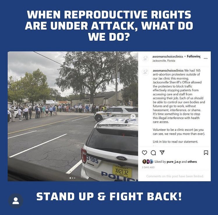 unfsds's tweet photo. 📢URGENT ACTION NEEDED 📢
Clinic escorts accompany patients on the walk from their transportation &amp; contribute to creating a welcoming, supportive environment for patients seeking abortion- a normal part of healthcare. Follow @unfsds and @ awomenschoice on IG for more info! https://t.co/k0POMhGqt4
