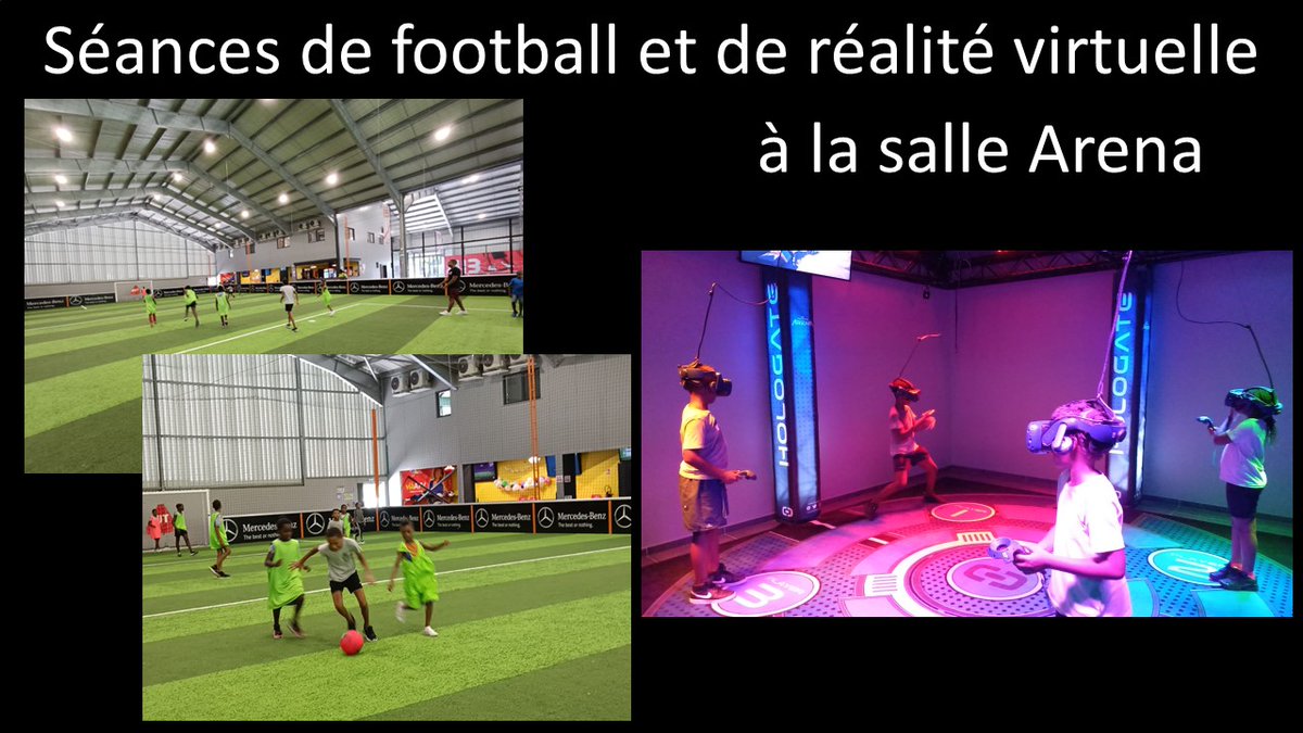 Reprise de l'école ouverte d'Andrivon #Milton du #REP+ #Dillon 2, des activités sportives : escalade, football et réalité virtuelle complètent l'aide en français et en mathématiques apportée à chaque élève <a href="/acmartinique/">Académie de Martinique</a> <a href="/CircoFdF1/">Circo FORTdeFRANCE 1</a> <a href="/fdfville/">Fort-de-France Ville</a> <a href="/EPrioritaire972/">Edu_Prioritaire972</a>