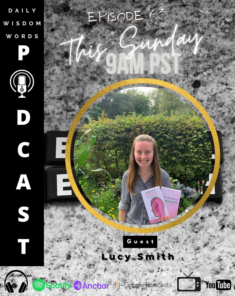 _dwwpodcast's tweet photo. Two things you need to know about anxiety: 

1. It is real.
2. You may not know you have it.

Don't miss Saturday's episode with mental health advocate, @lucyjsmith_26

https://t.co/ZyHTEe2qz0

#MentalHealth #Anxiety #mentalhealthadvocate #psychologicalevaluation https://t.co/Ccc4EyXd4a