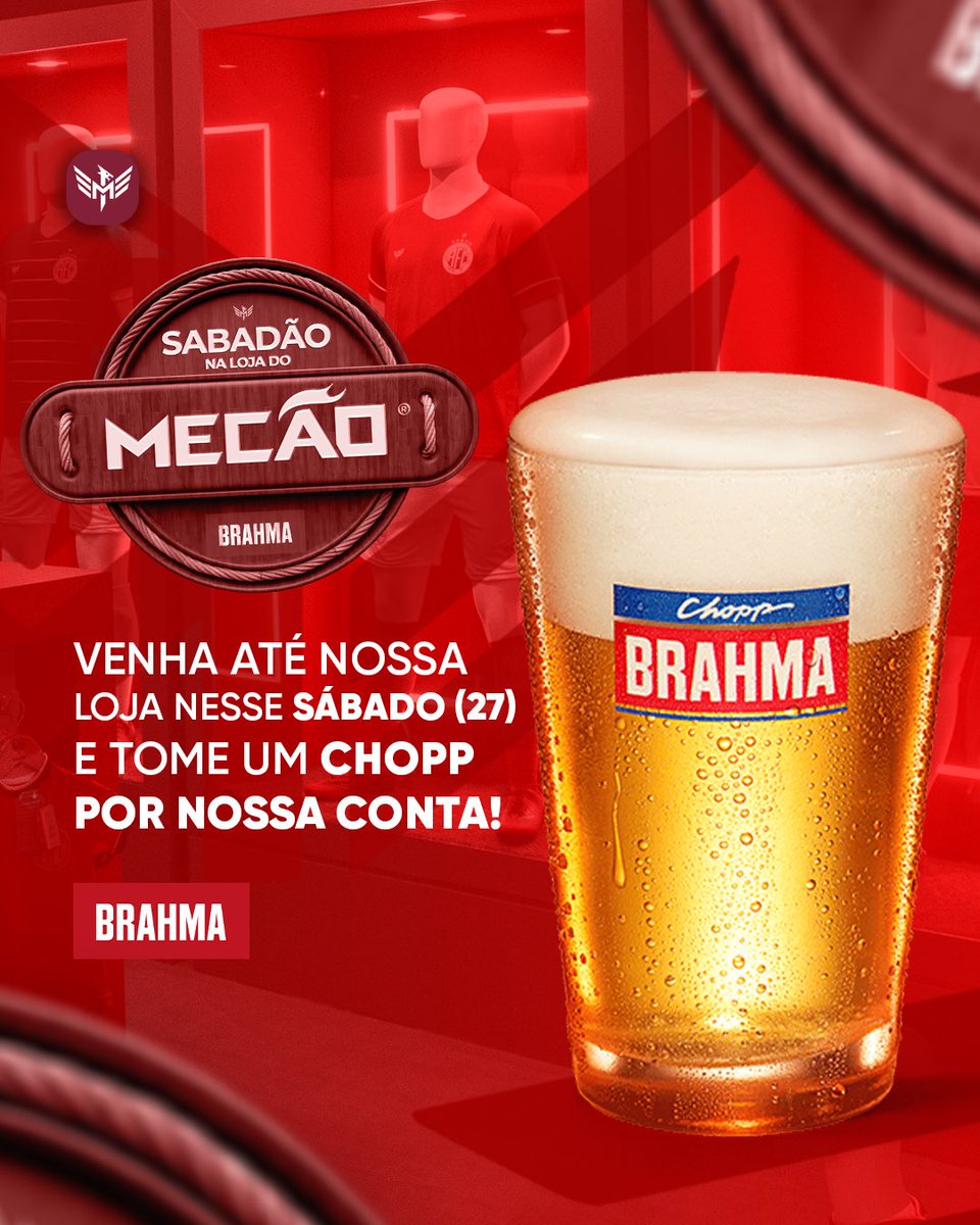 mecaooficial's tweet photo. Atenção, MAIOR! 🇦🇹
Amanhã (27), o chopp é por nossa conta, aguardamos vocês em nossa loja 🫶🏼🇦🇹 https://t.co/Lif4iUAjcg