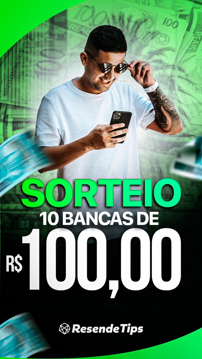 ResendeGoat's tweet photo. 🎉BORA… VALENDO 1000$ EM BANCA.

✍️ PARA PARTICIPAR BASTA SEGUIR AS REGRAS A BAIXO:
(Resultado dia 29/12Hr)

1️⃣: Me seguir 
2️⃣: Retuitar essa imagem
3️⃣: Curtir essa imagem
4️⃣: Marcar um amigo apostador nos comentários
5️⃣: Entrar no meu grupo Gratuito: https://t.co/0JfaGNW4H2 https://t.co/0WG7o1fAjJ
