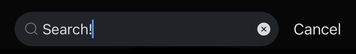 Updating to Twitter version 9.25 you’ll see something that I’m extremely proud of. A new, taller, and shinier search bar 🔎. It’s amazing to see something you built now in the hands of millions of people ❤️