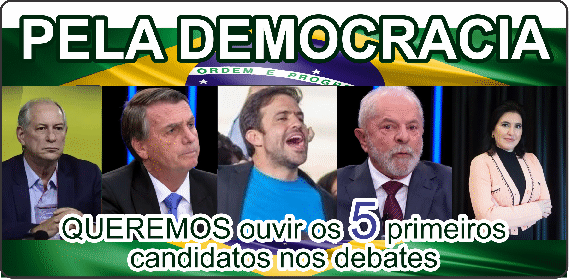 Eu quero ouvir os 5 primeiros, e você?