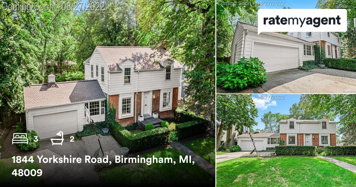 LucineTarman's tweet photo. 🛌 3 🛀 2
📍 1844 Yorkshire Road, Birmingham, MI, 48009

My latest listing on #RateMyAgent
https://t.co/Gzl0ry5MJe https://t.co/K7MnHhrSv2
