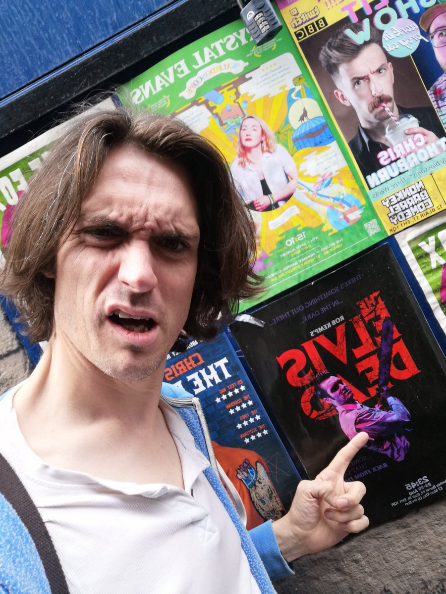 RealElvisDead's tweet photo. Rob doesn't remember agreeing to this, this year! https://t.co/xYvhyrR2Bp