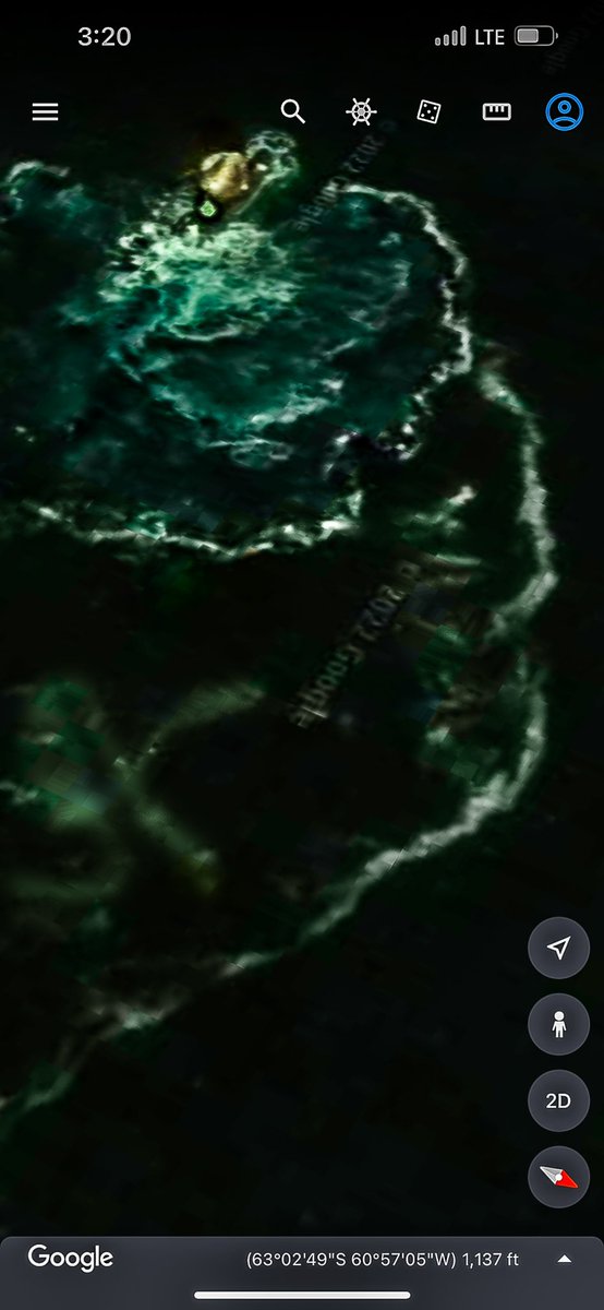 FlawdaMurph's tweet photo. #kracken #giantsquid #googleearth #themurphyproject https://t.co/DVKdH9EaWY