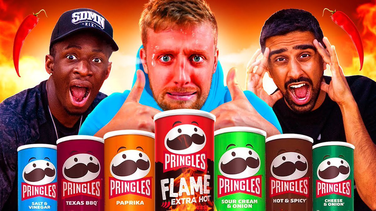 Sidemen's tweet photo. SIDEMEN PRINGLES MUKBANG

https://t.co/mGbWjtxxkN https://t.co/sdZEMZOKie