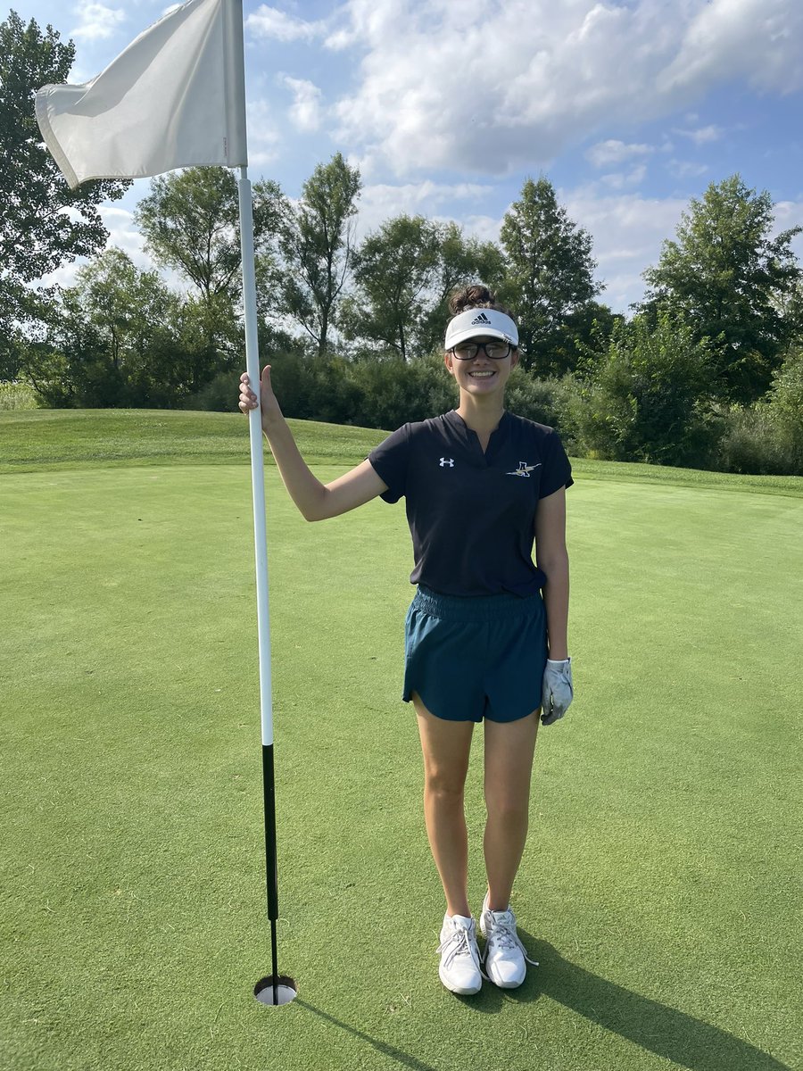 The eagle has landed! <a href="/BirdieBoyd22/">Grace Boyd</a> Grace Boyd with her first Eagle 🦅 on hole 4 at Odyssey. She holes out from 85 yards for a 2!!!!