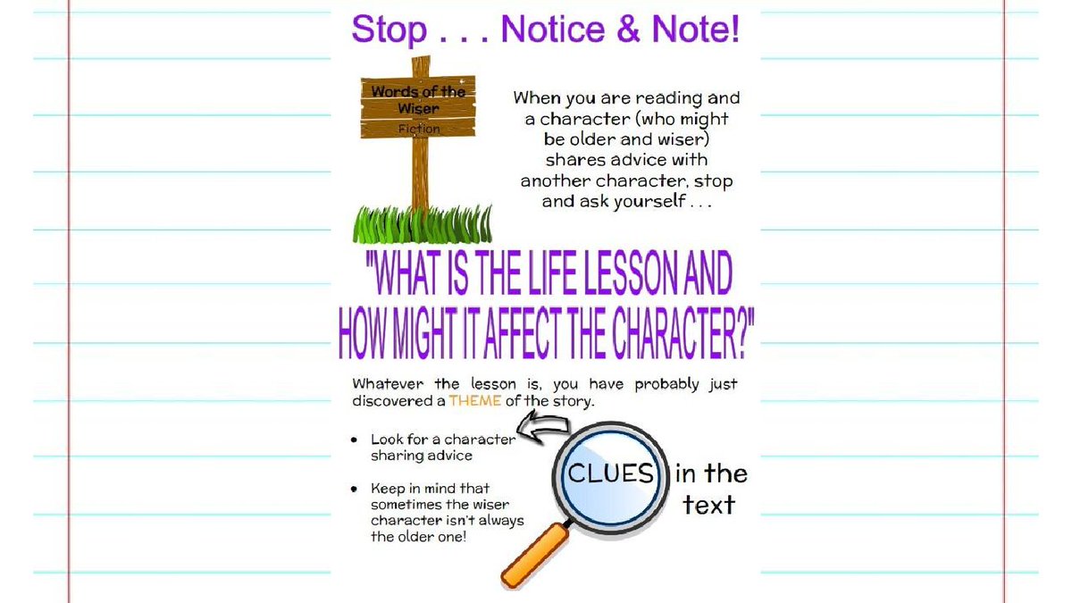 nisdelemelar's tweet photo. Getting wiser with Notice &amp; Note. Monday's signpost is #wordsofthewiser. This signpost helps readers dig deeper into the theme. Need a mentor text to teach this? Check out Mango, Abuela, and Me.  #nisdignited @NISDElemCI @Meg_Medina https://t.co/TG1VBrZ8bm