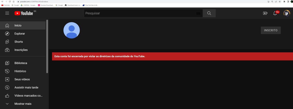 Lion_Central's tweet photo. E vamos a luta novamente...

Nosso canal simplesmente sumiu da plataforma, sem qualquer aviso prévio, notificação ou justificação.

Isso ocorreu 2 dias após sermos hackeados e atacados.

Precisamos novamente de ajuda do @TeamYouTube @YTCriadores @YouTubeBrasil https://t.co/kzkzFKXfso