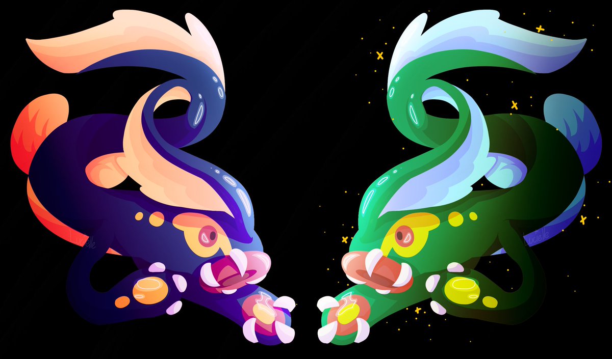 ShinyReuniclus7's tweet photo. Posted abit earlier on my insta, 
Regular and shiny eelektross drawing!! This is a super fun lad to draw
[ also i fully blame the submas fandom for boosting my love for this pokemon ]
#pokemon https://t.co/55pV8gdoua