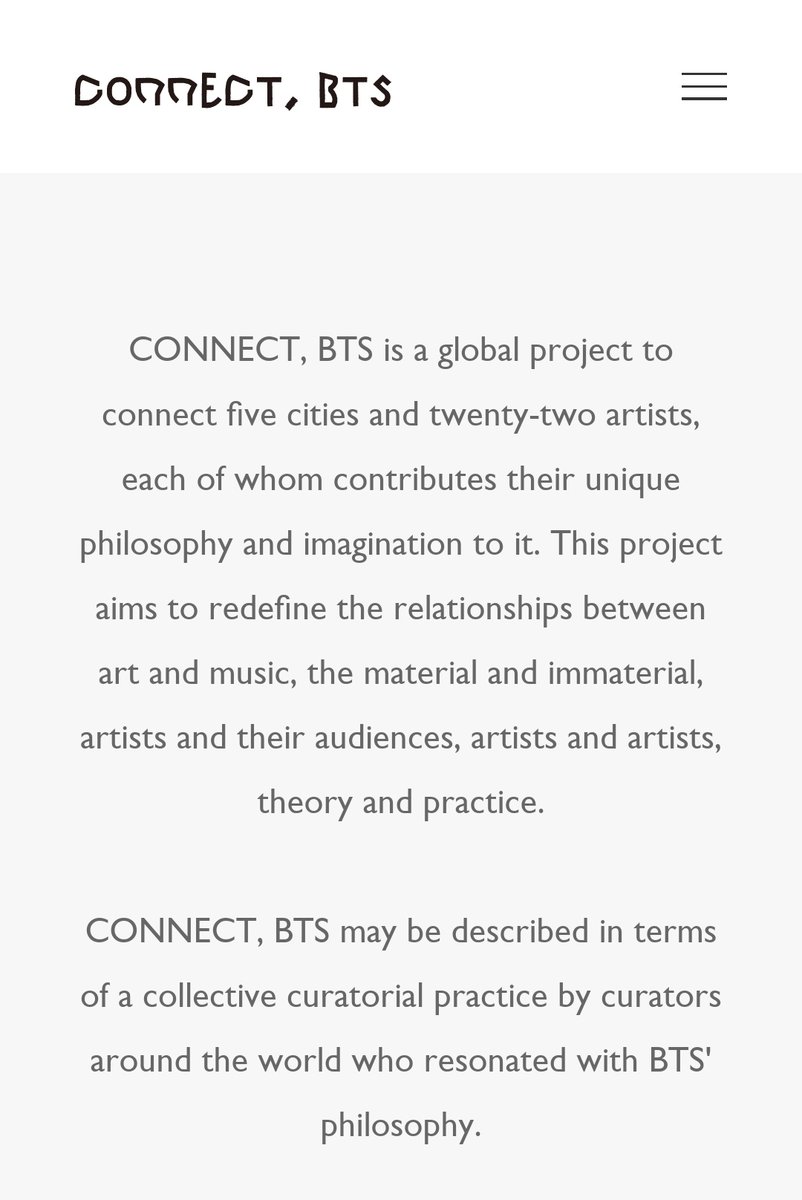 cypherluscious's tweet photo. The beauty of the #ConnectBTS initiative was the way @BTS_twt built a bridge between different kinds of art, offering an accessibility that often is not given.
Fine art often has this snobby exclusiveness to it, that can be as off-putting as a door closing in your face. (+) https://t.co/0W620ZZf3q