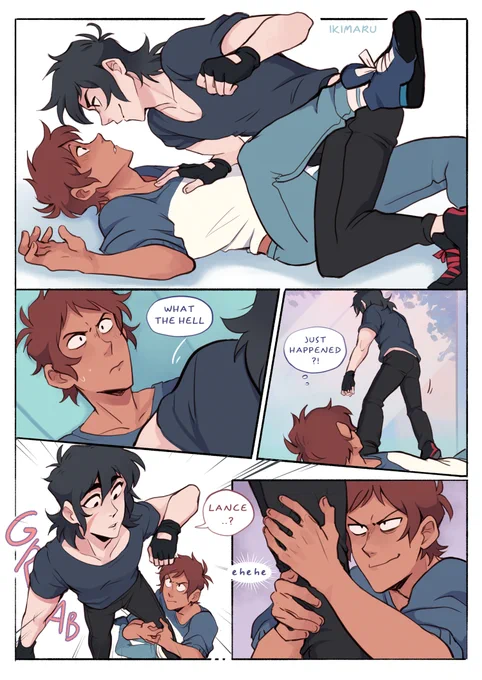 VR/college AU part 15-3! Lance: and I took that personally! 