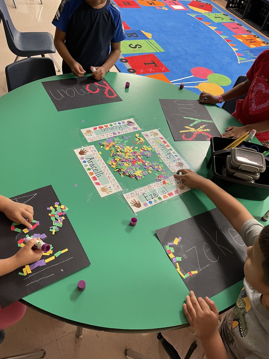 We love learning our names to pieces #bestofthebest