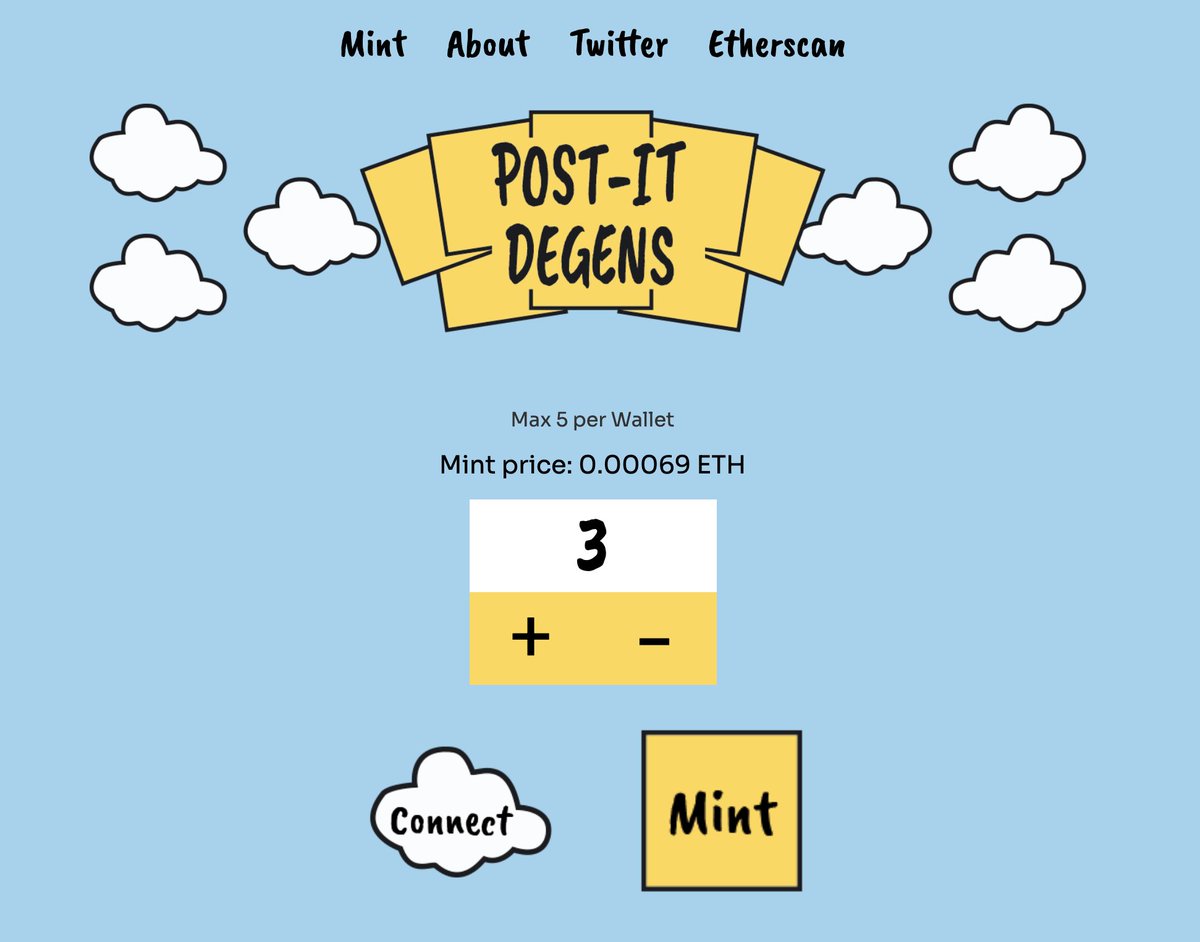 postitdegen's tweet photo. Almost 9 hours until public mint! Just launched a minting site for the noobs. https://t.co/M3bsCegLqe #nft #minting #degenmint #web3 #eth Almost #freemint #NFTProject https://t.co/d7lwbwJ7LT