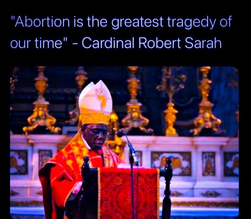 HolyTrinity1970's tweet photo. True. Actually, abortion is the greatest evil of All time.
#RoeVWadeIsDead #BabiesLivesMatter #ProLife #AbolishAbortion #AllLivesMatter #TrueCatholicsDefendTheUnborn #AbortionIsMurder #ProLifeIsProLove #ProLifeIsProWoman #NotYourBodyNotYourChoice #VoiceForTheVoiceless https://t.co/b1e7BUurHD