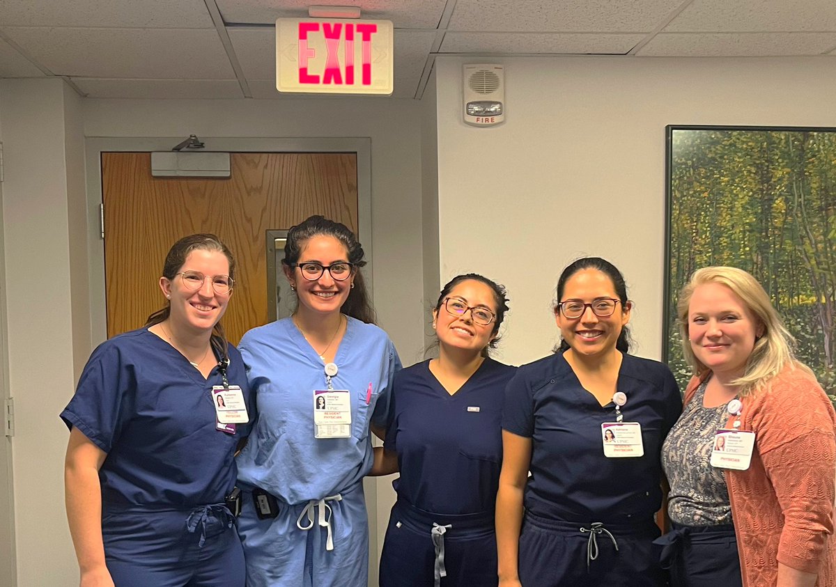 Completed my first week of trauma consults as the attending. Couldn’t have asked for a better group of residents or a better fellow. They really set the bar high! #girlpower #WomenInMedicine #geriatrics