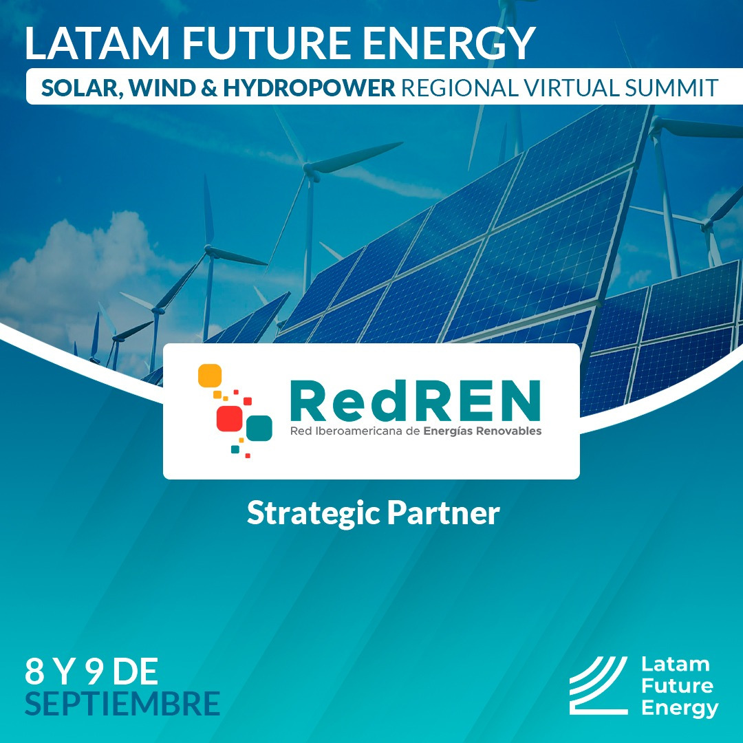 En septiembre seremos parte del Wind, Solar &amp; Hydropower Regional Virtual Summit organizado por Latam Future Energy. 🍃☀️

✅ Inscríbete sin costo desde este link: bit.ly/3Cvq5Rv

¡Agende la fecha!
📌 8 y 9 de septiembre
🕘 9 a 13hs BOG 🇨🇴