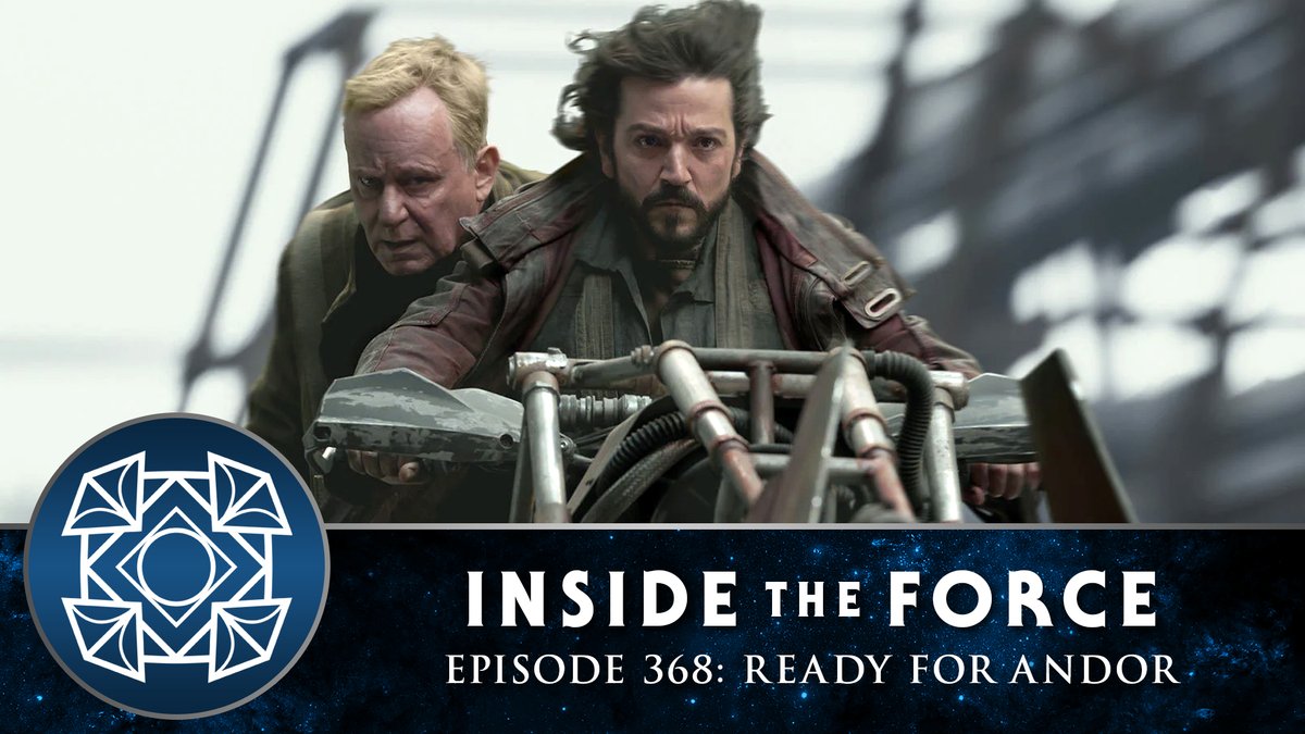 InsideTheForce's tweet image. NEW SHOW!
EPISODE 368: READY FOR ANDOR

On this episode:
- What to watch before #Andor 
- Obi-Wan Documentary
- KOTOR Remake
- New Books
- And more! #MTFBWY

Listen on all podcast feeds or watch here 👇🏼.
youtu.be/aSnzasAXqr4