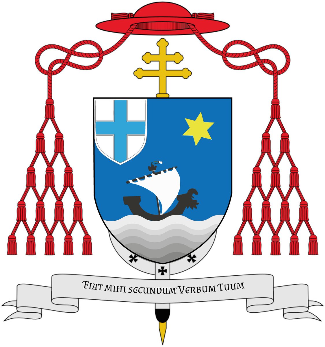 🔴 Les armoiries du Cardinal Jean-Marc Aveline #CardinalAveline
