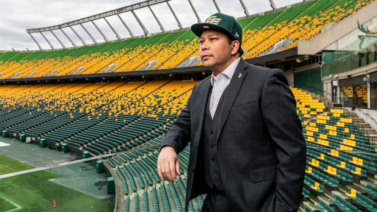 UrbanAffairsYEG's tweet photo. Commonwealth Stadium has a bright future, says Elks President and CEO Victor Cui. “If you package it right and put it out to the world, there are hundreds of events that want a home and would want [Commonwealth].” @goelks @victorcui #yegcc #abpoli #goelks https://t.co/6A3Z683Qyj https://t.co/xu0fOMnyPm