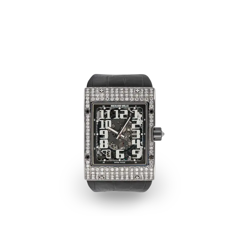 Horodexapp's tweet photo. 3. @Richard_Mille: Richard Mille is like the new kid on the block whose potential is envied.

In a legacy market like luxury watches, a late entry is not easy.

And yet, Richard Mille has done just that.

Richard Mille Automatic Winding Extra Flat / White Gold / Diamonds RM 016: https://t.co/ST8fKVE2bA