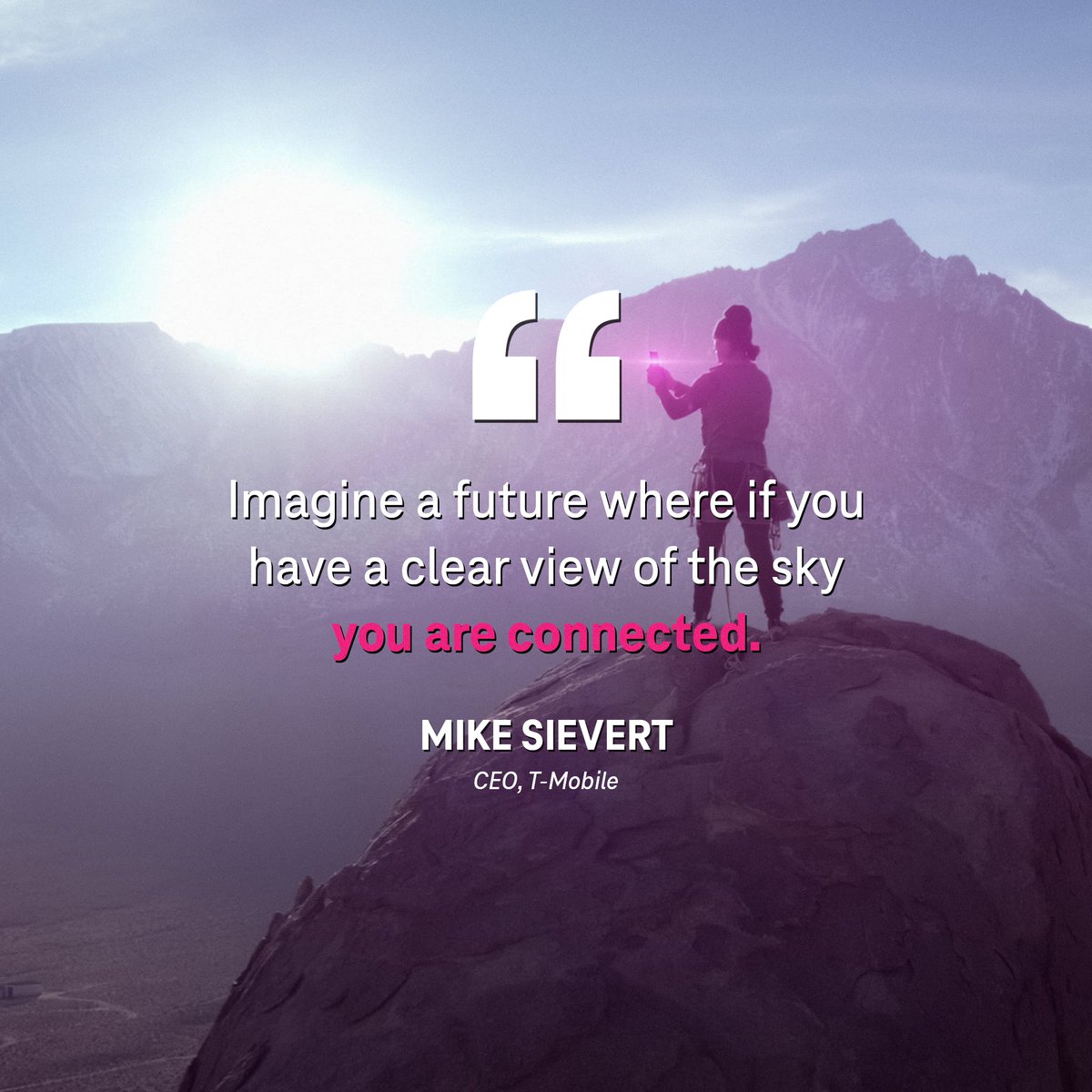 .<a href="/TMobile/">T-Mobile</a> and <a href="/SpaceX/">SpaceX</a> joining forces!?? Say less.

#TeamMagenta t-mo.co/3AQwZiR