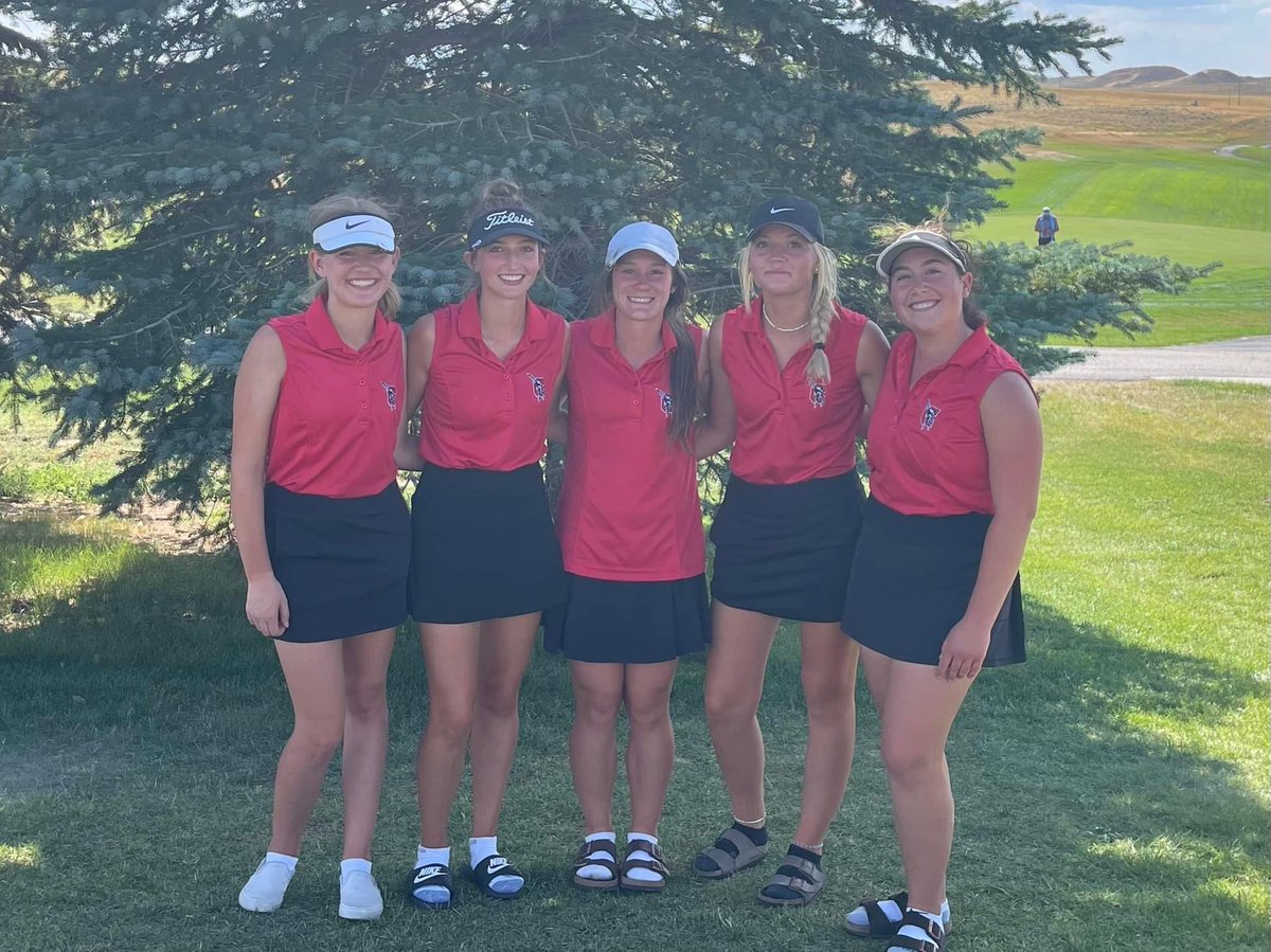 Girls finished 4th and Boys finished 5th. We had 3 Top 10 finishes: Caden (3rd, 2 over par), Barrett (T5th, 25 over), Katie (T8th, 29 over). Other great finishes included: Teagan (T16), Joey (T17), Mia (T21), Calvin (T22), Alaina (31st), Andy (51st) and Talen (52nd). Go TR1BE!