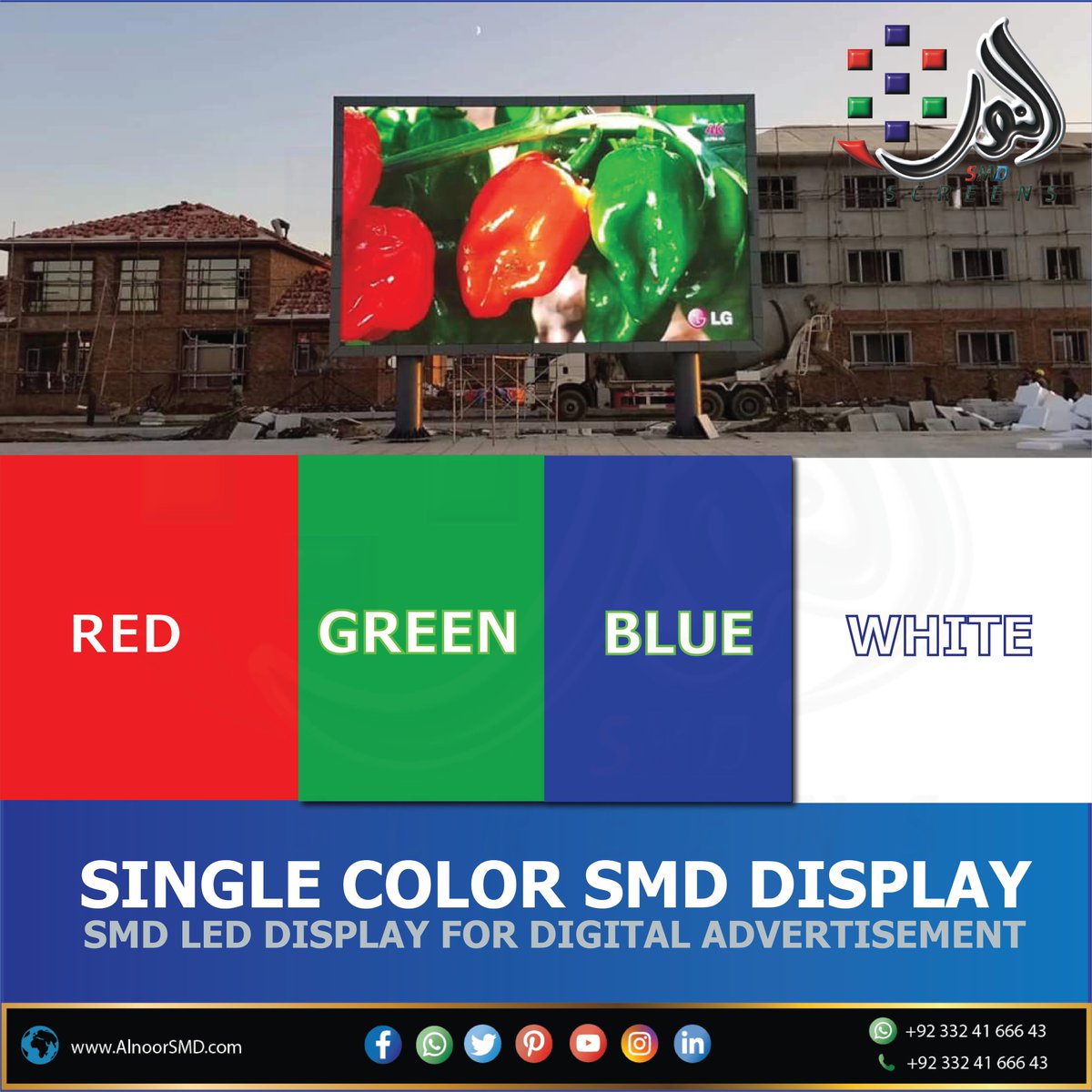indoorsmdscreen's tweet photo. Single color SMD Display Modules
Single Color SMD Screens with all accessories
Installation & Warranty
#singlecolor
#signboard
#billboard
#smddisplay
📞Call:
0332 4166643
🌐Visit:
https://t.co/KfLKBVrO7L
📌Location:
Pakistan
#OutdoorSMDScreens #bestsmdmodules #bestgkgdmodule https://t.co/Mi99BYBiJb
