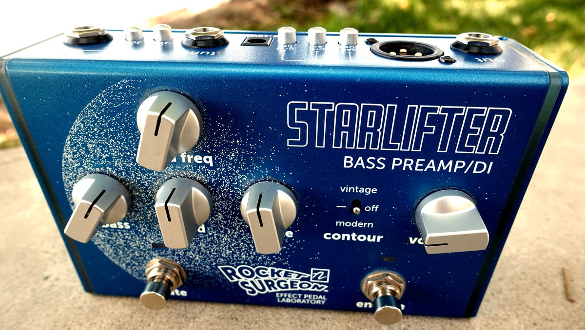 nordstrandaudio's tweet photo. Starlifter Bass Preamp/DI

Explore galaxies of tone with the new StarLifter bass preamp/DI pedal, offering top notch sound quality with a simple accessible feature set with clear and easy to use controls. 

( #📷 @persianprincess242)

https://t.co/XIqprqEmy9 https://t.co/IjzcT0IG3M