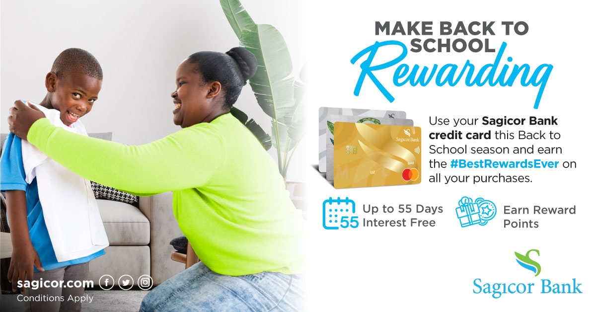 SagicorJa's tweet photo. We all know what Back to School means... school fees, books and new uniforms. But with your Sagicor Bank credit card, you can cover all these expenses while earning reward points on every dollar you spend.
Find out more at https://t.co/VG1hdJ2m4E
#BestRewardsEver #SagicorBank https://t.co/hvWVgsz2SS