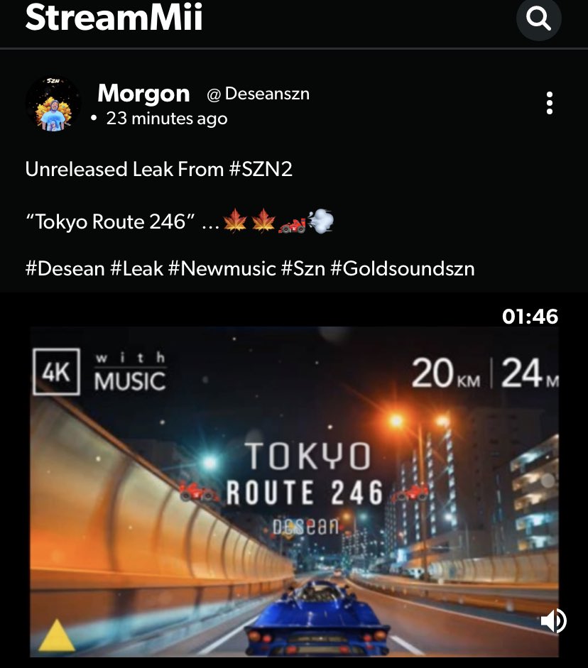 Deseanofficial's tweet photo. Leak from #Szn2 now on @streammiiapp ..ππππ¨
#Desean #Newmusic #Unreleased #Szn #Streammii https://t.co/hJsfgiz5sx