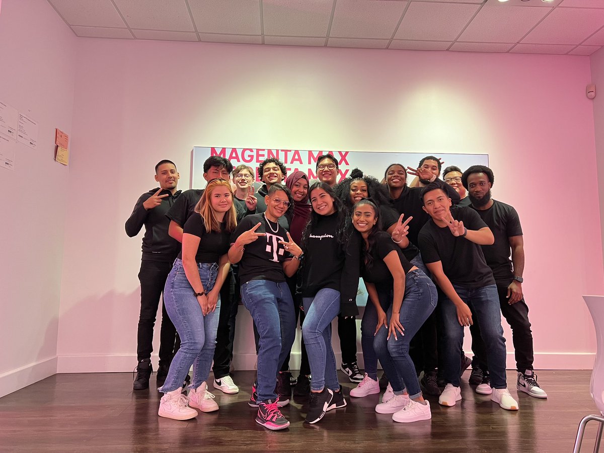 toluvortodie4's tweet photo. Sad and exciting day today! Last day with this phenomenal group of New Hires! Trainers teach and learn from their students. You really don’t know how you can impact others in a short period of time. Thank you Fuego 15! #TmoFam @HollyJoyRamos @Starandzipper @AmrWahba1080 https://t.co/7hON24qSP3