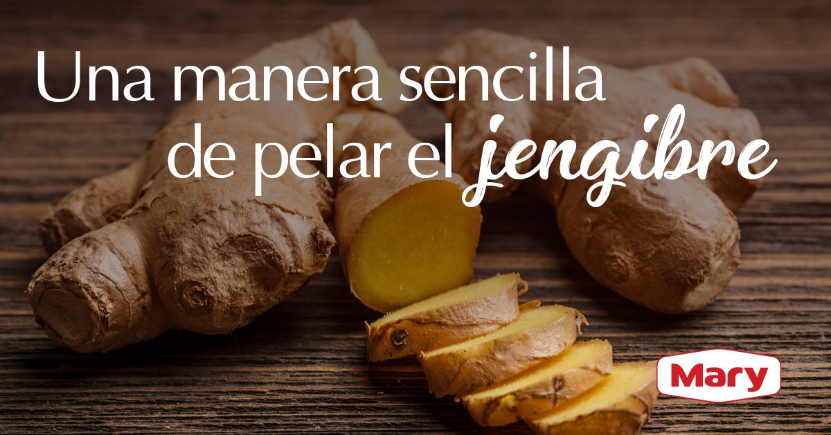 AlimentosMaryVe's tweet photo. La manera más simple de pelar el jengibre es con una cuchara en lugar de usar un pelador o un cuchillo. 
#AlimentosMary https://t.co/Iccj1DEprm