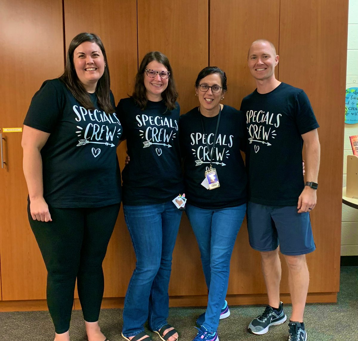 Could not ask for a better crew! Our outstanding specials teachers enrich our school community in countless ways #BuildingOn 🔨🧱👷#PartnersInGrowth <a href="/Naperville203/">Naperville 203</a>